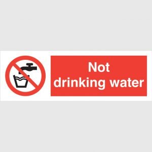 Not drinking water