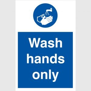 Wash hands only