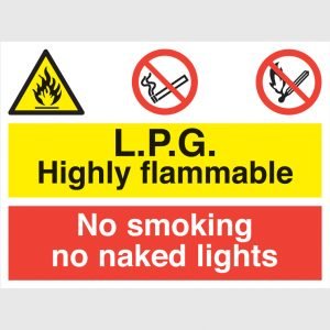 L.P.G. Highly flammable