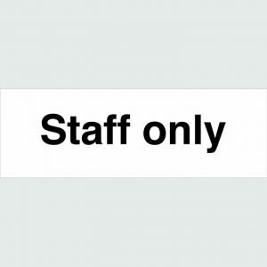 Staff only