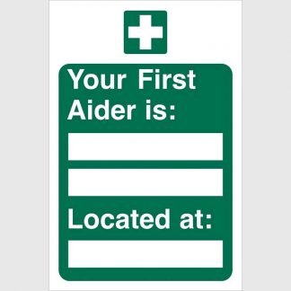 Your first aider