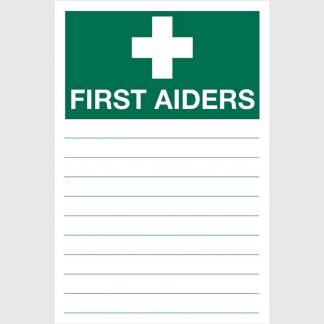 First aiders