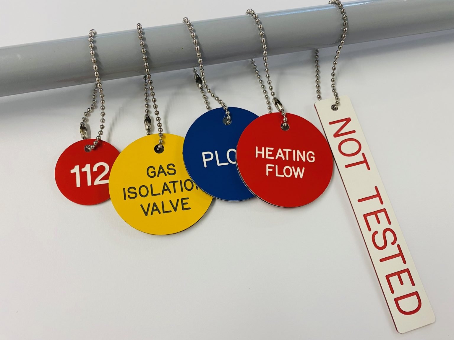 Tube. Sign Tags Valve & Pipe Tags | Slater Signs | UK Kent
