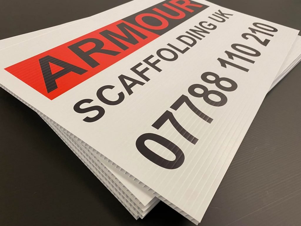 Printed 4mm Correx Print