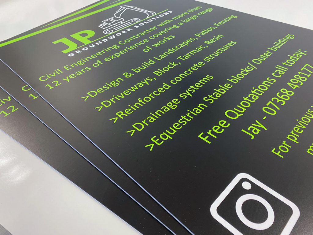 Printed 5mm Foamex Sign