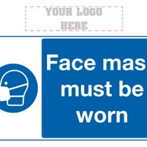 Face mask must be worn sign