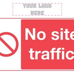 No site traffic sign