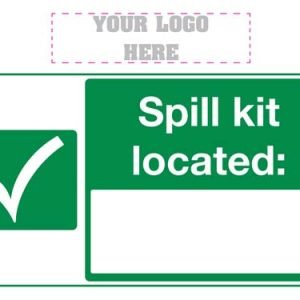 Spill kit located sign