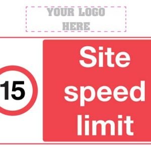 Site Speed limit 15mph