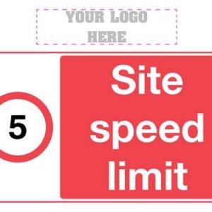 Site Speed limit 5mph