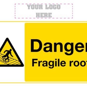 Danger Fragile Roof Sign