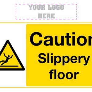 Caution Slippery Floor Sign