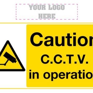 Caution CCTV in operation sign