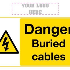 Danger Buried Cables Sign