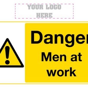 Danger Men At Work Sign