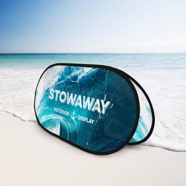 Stowaway golf banner