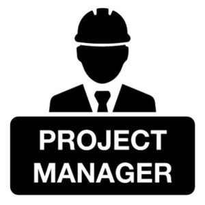Project Manager Helmet Sticker