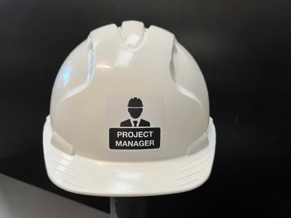 Project Manager Helmet Sticker